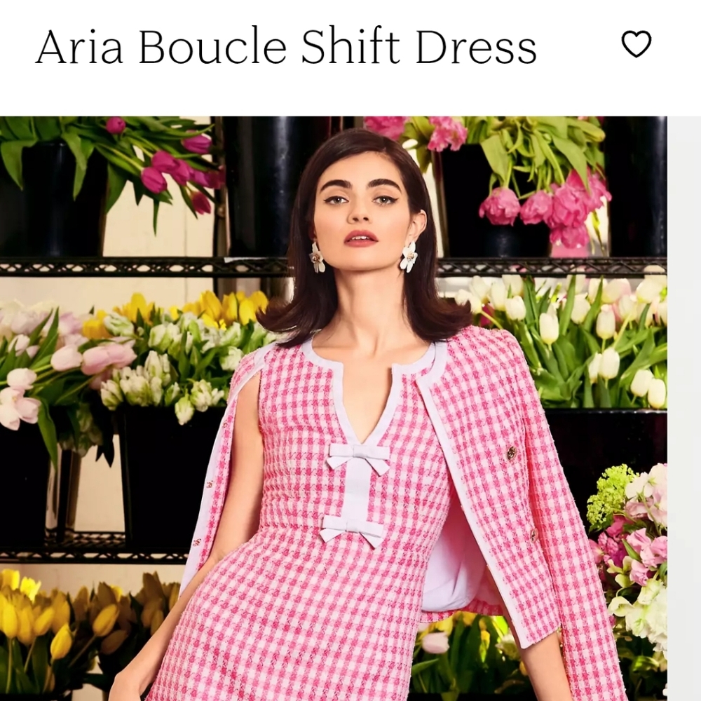Rohana Boucle Jacket and Aria Boucle Shift Dress